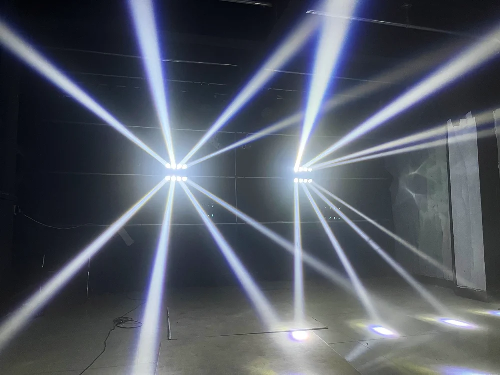 LED Moving Kopf Spinne Licht 8x15W 4in1 RGBW Party Licht DJ Beleuchtung  Strahl DMX Lichter Bühne effekte - AliExpress