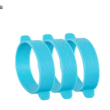 Rubber belt Slide belt Fixed belt Flash color sheet rubber belt (three pieces)  T18