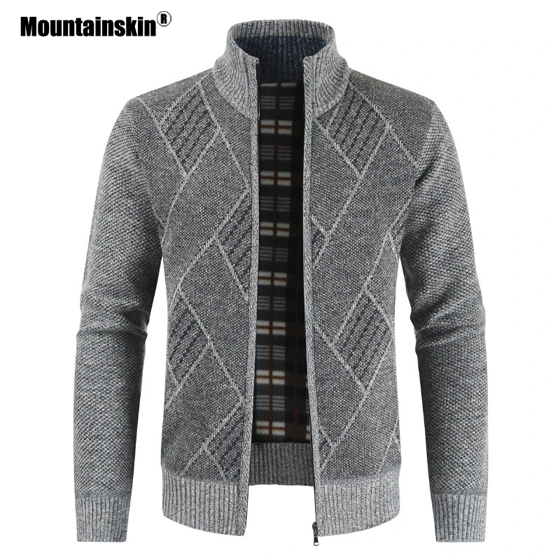 Mountainskin Mens Sweater Autumn Knitted Sweaters Men's Cardigan Jackets Coats Male Clothing Casual Knitwear SA853 Mountainskin Mens Sweater Autumn Knitted Sweaters Men's Cardigan Jackets Coats Male Clothing Casual Knitwear SA853