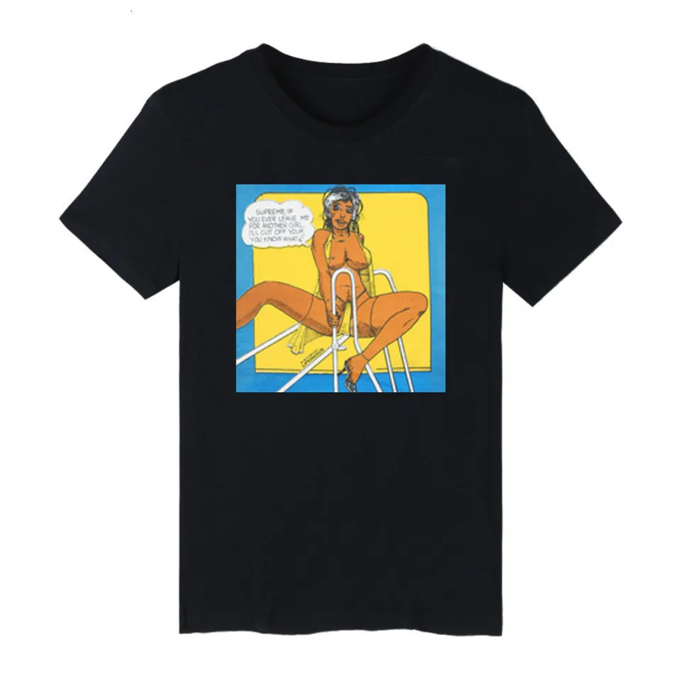 Ss17 Limonious Undercover Lover Tee Box Logo T-Shirt Madonna Mona Lisa Unisex S-3Xl | Мужская одежда