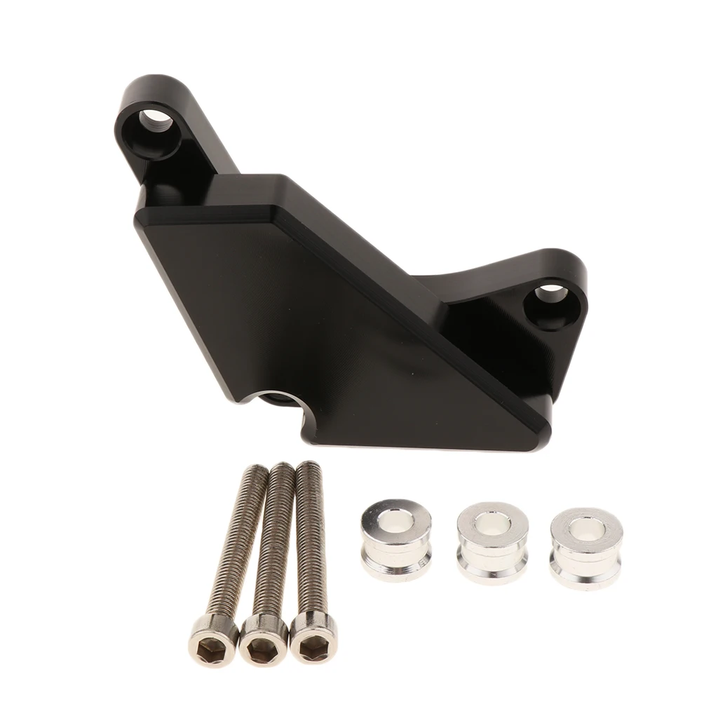 Black Engine Anti Fall Protection Slider Block For Kawasaki Z1000 2010 2012