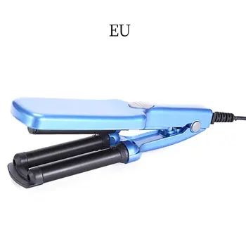 

Quickly Heats Up In A Short Time Mini-shaped Clips Small Three-tube Curling Iron Hairdressing Supplies Mini Curls