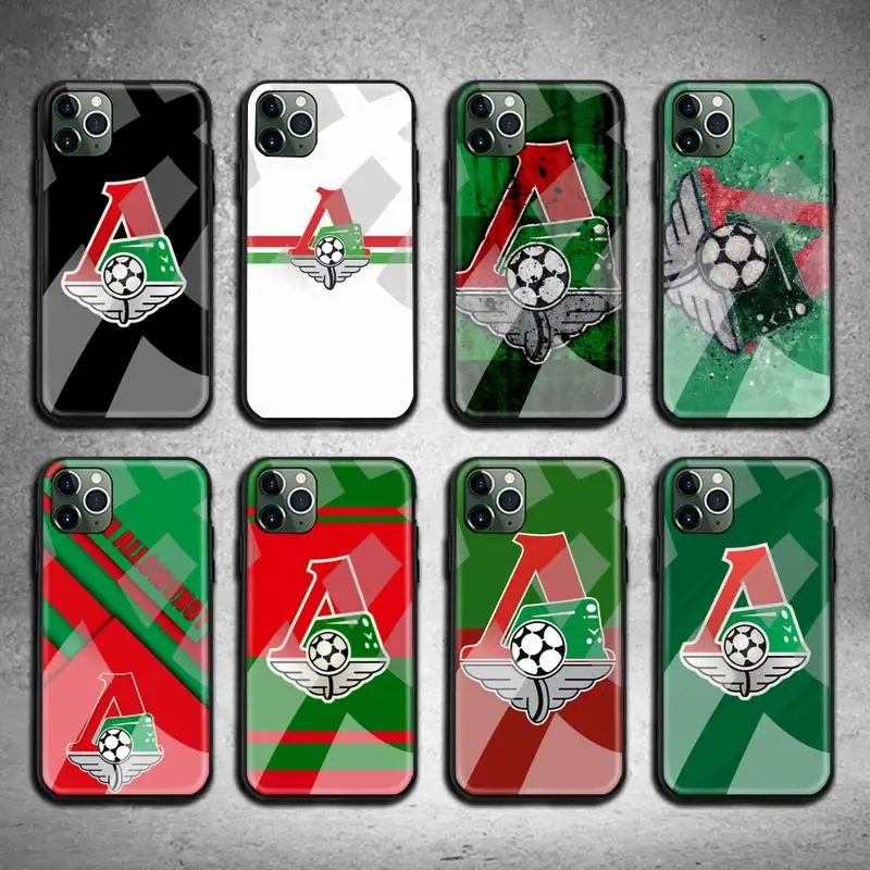 

Moscow locomotive Phone Case Tempered Glass For iPhone 11 Pro XR XS MAX 8 X 7 6S 6 Plus SE 2020 case