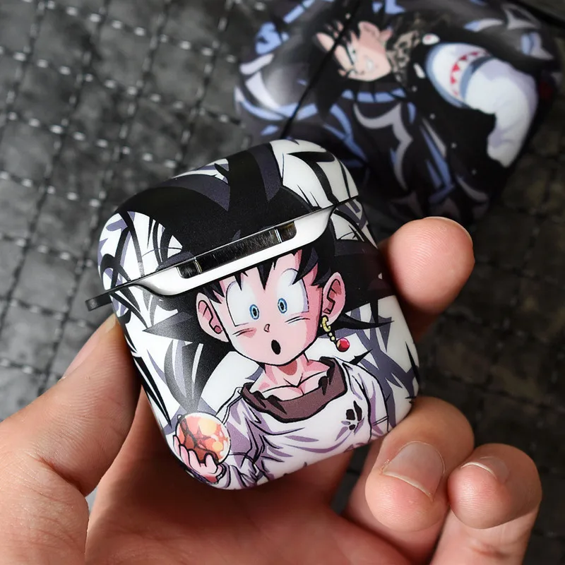 Модные трендовые чехлы для наушников Dragon Ball Son Goku Apple Airpods 1/2 милый ультратонкий