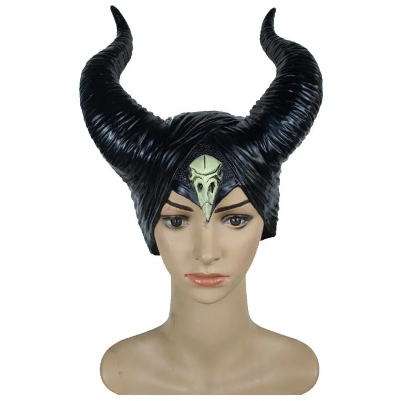 Cosplay&ware Girls Horns Hat Black Queen Cosplay Headpiece Women Halloween Costumes Anime Witch Headdress Party Props -Zentai shop online H9624d9958cbd4ea98648f794398586c5Q.jpg