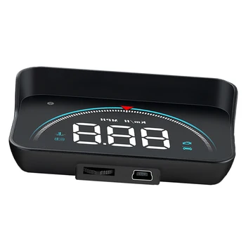 

Digital Car M8 Speedometer Odometer Head Up Display Overspeed Warning Alarm HUD