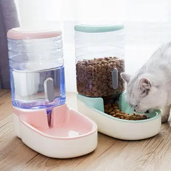 

Pets Cats Dogs Automatic Water Feeder 3.8 L Dispenser Distribution Easy Removal
