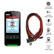 

Car Battery Load Tester DY222 12V/24V Multifunctional Internal Resistance Battery Health Checker Car Battery System Tester