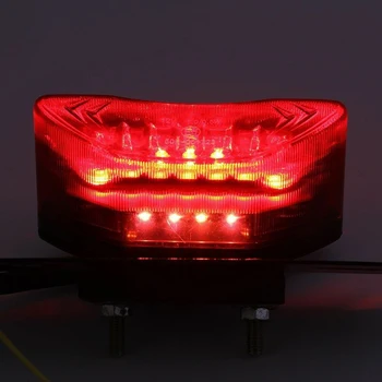 

Aluminum Motorcycle Taillights 12V Lamp With E-Marked Super bright License Plate