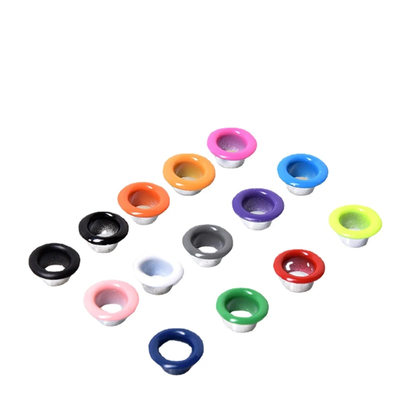unidades Ojales de color de 10mm, 14 arandelas de cinta, anillo ojo para reparación de artesanías de cuero, utilizado para zapatos, bolsos, ropa, cinturones, sombreros|Materiales de artesanía DIY| - AliExpress