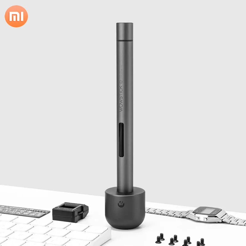 Оригинальный электрический шуруповерт XIAOMI Mijia Wowstick комплект отверток с литиевой