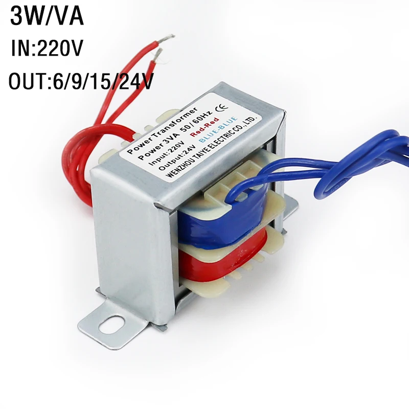 Coil 3W/VA Power transformer AC220V to 6V 9V 15V 24V IE Power Transformer Spot Welding Controller Electronic Audio Transformer power transformer