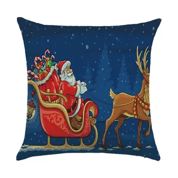 

Linen Throw Pillows Cases for Couch Decorative Cushion Covers Set of 4 ，18 x 18 Inches 634E