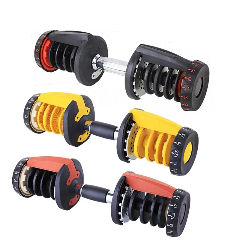 Adjustable dumbbell spare part-carry handle for adjustable dumbbells-only handle