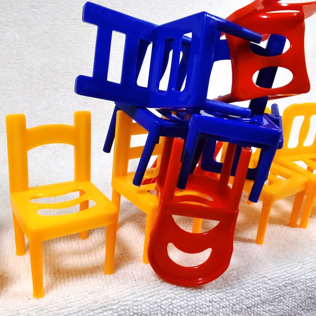 24PCS BALANCE CHAIRS BALANCING STACKING GAME KIDS Children Educational Toys A 1