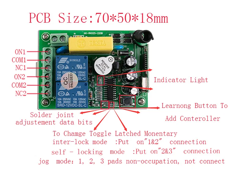 AC220V 2CH γ-1