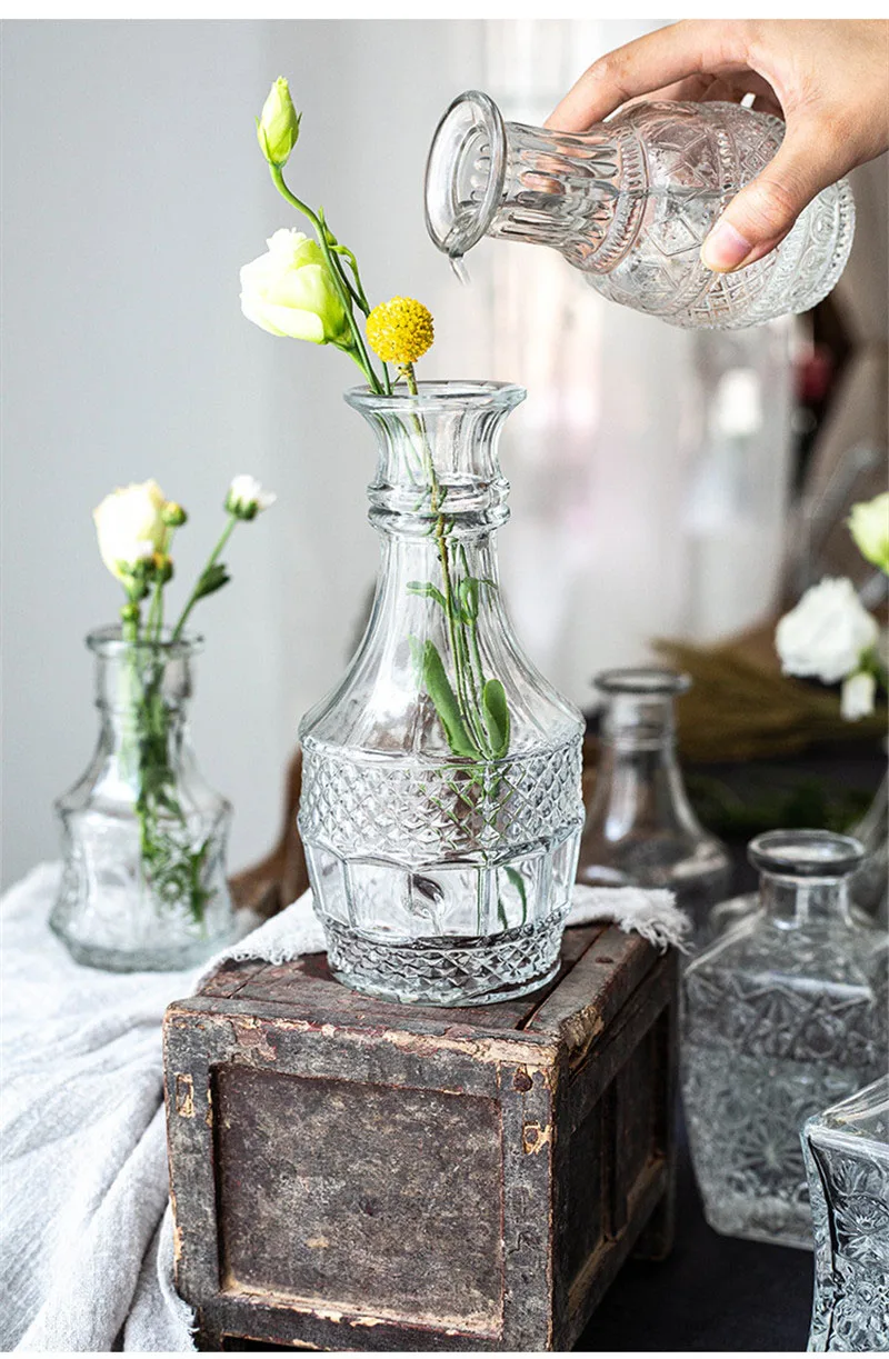 2019New скандинавском стиле Террариум Гидропонные вазы для растений винтажный цветочный горшок прозрачные вазы стеклянная столешница растение для украшения дома