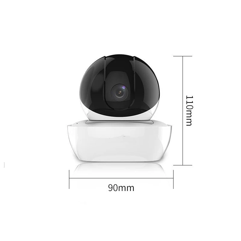 Tanie WOFEA 1080 P 4MP WIFI kamera IP bezprzewodowy nadzór HD AI kamera telewizji przemysłowej Auto Track alert Aare cordon P2P noktowizor iCSee