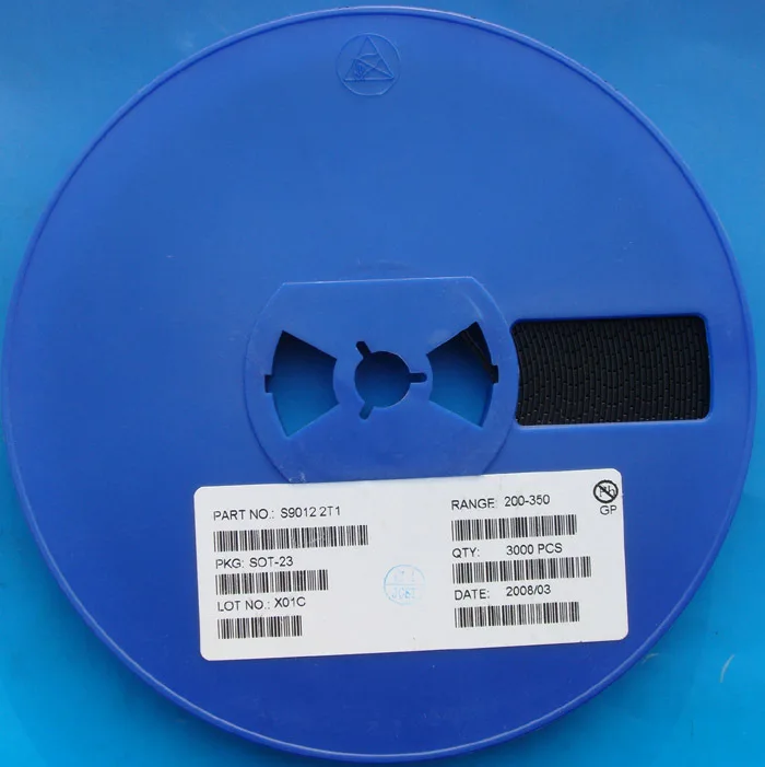 

Delivery.Free patch transistor SOT - 23 S9012 disk 1 3000