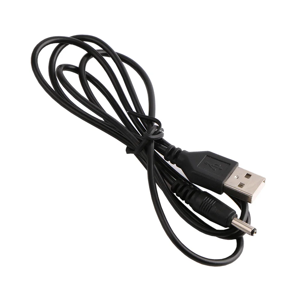 

3.5mm USB Charging Cable To DC Power Plug Flashlight Special Connector Charging Cable Camping Headlight Flashlight