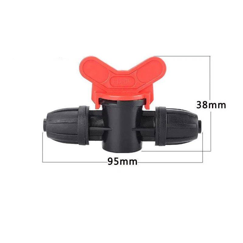 

Шаровой клапан HEMAN 9/12 мм 8/11, полиэтиленовый клапан, стопорные гайки, соединители для садовой воды, микроорошение, фитинги для шлангов, 2 шт.