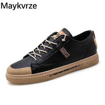 

men shoes Leather male sneakers man casual sports shoes