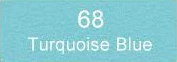 Turquoise Blue 20 цветов, TOUCHNEW, 6 маркеров, небесно-голубой цвет, серия, блестящий спирт, Двойные наконечники для художественного эскиза, океанский пейзаж, дизайн - Цвет: Turquoise Blue
