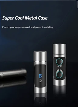 

2020 New K08 Wireless Headste Bluetooth 5.0 Earphone HIFI In-ear Sports Running Headset Support iOS/Android Phones HD Call
