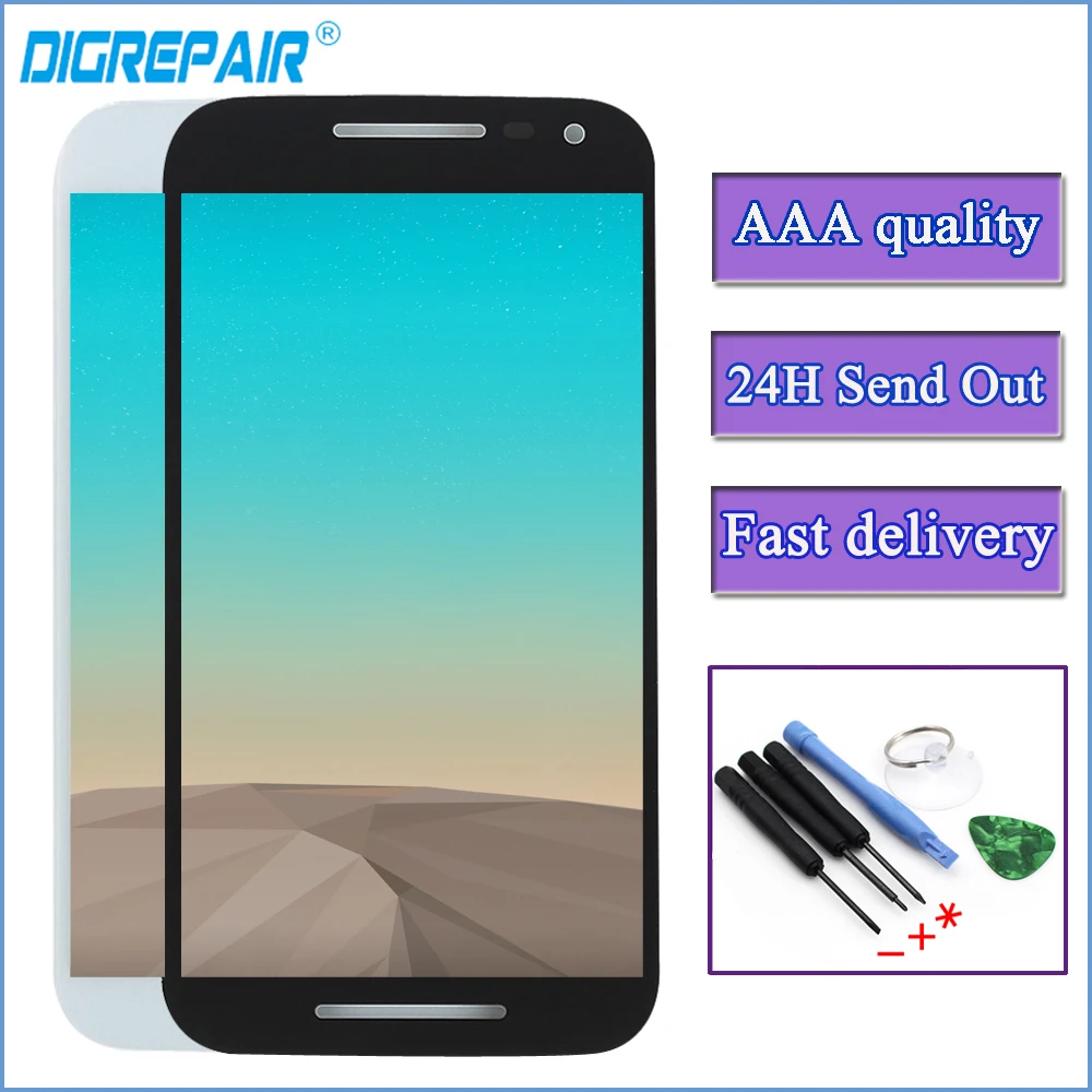 

5.0" For moto g3 lcd For Motorola Moto G3 G 3rd Gen XT1544 XT1550 XT1540 XT1541 XT1543 LCD Touch Screen Digitizer xt1541 display