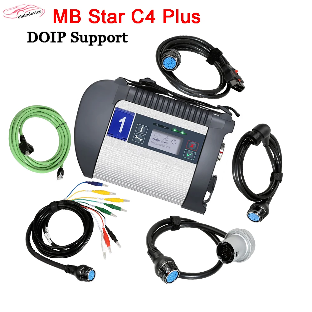 

new MB SD C4 PLUS Star Diagnosis Support DOIP for Cars Trucks V09.2019 HDD SSD software with Free DTS Monaco Vediamo engineering