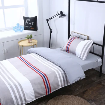 

Super Warm Machine Washable 100% Cotton 3 Pieces Bedding Set Sheet Quilt Cover Pillow case Suitable For Queen Size