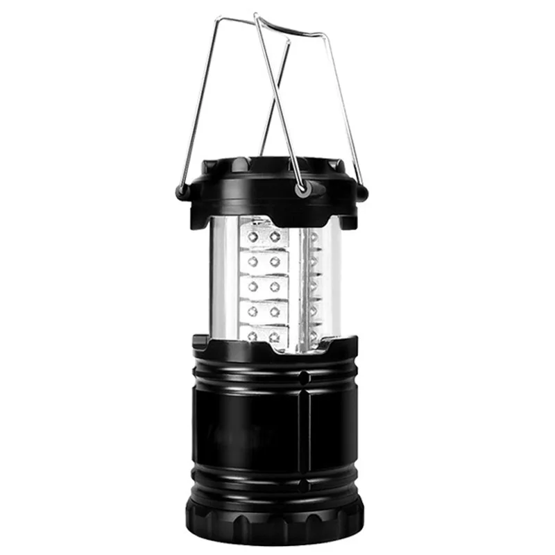 

Portable Camping Light, 30 Led, Battery Powered, Foldable Waterproof Outdoor Light for Emergency, Hiking, Fishing, Power Cutting