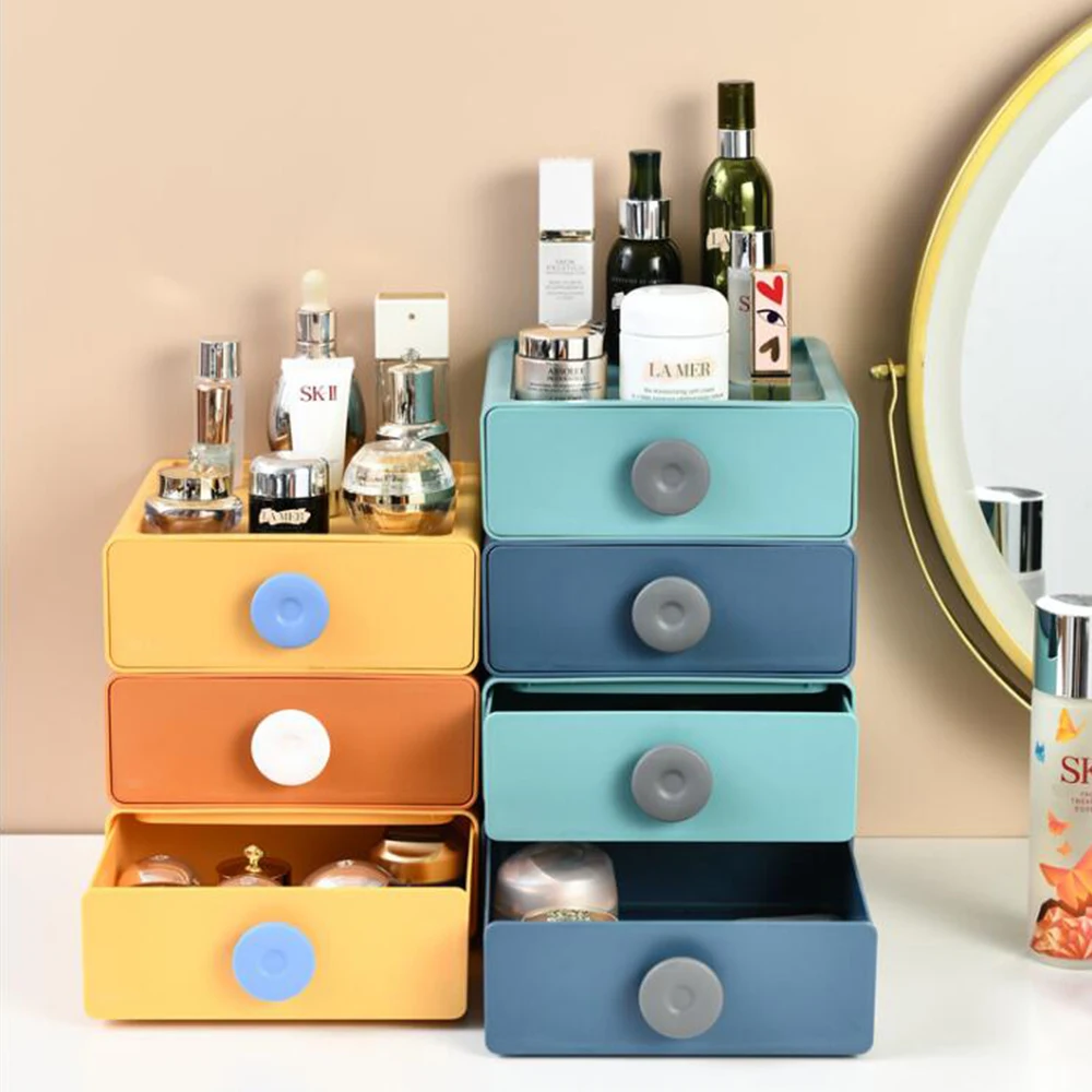

Drawer Cosmetics Organiser Dividers Arrange Container Plastic Stationery Desktop Storage Box Data Cable Storage Box for Cutlery