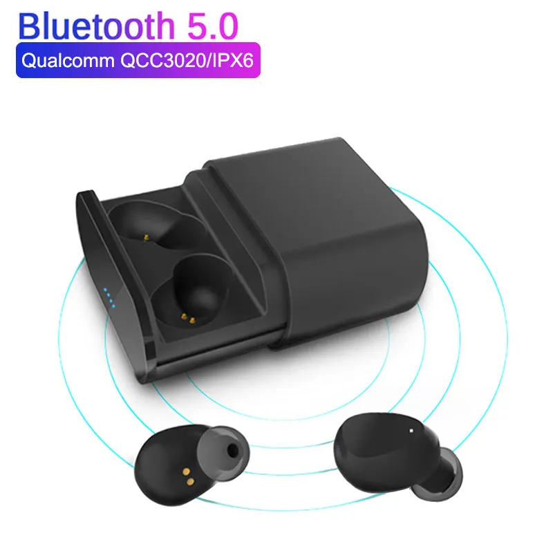 TWS Bluetooth 5 0 наушники QCC3020 чип bluetooth V5.0 басовые Беспроводная гарнитура