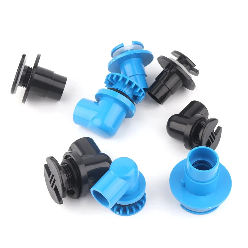 1pc PVC 20mm 25mm Fish Tank Connector Aquarium Elbow Straight Joint Water Tank Drainage Aquarium Water Inlet Outlet