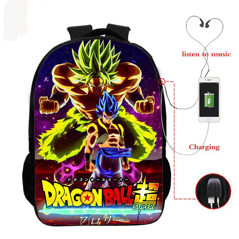 mochilas escolares 2019 dragon ball