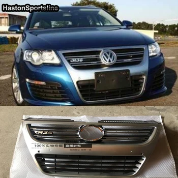 

R36 Passat Silver ABS Front Grille Grill For Volkswagen R36 2006~2010 Car Styling