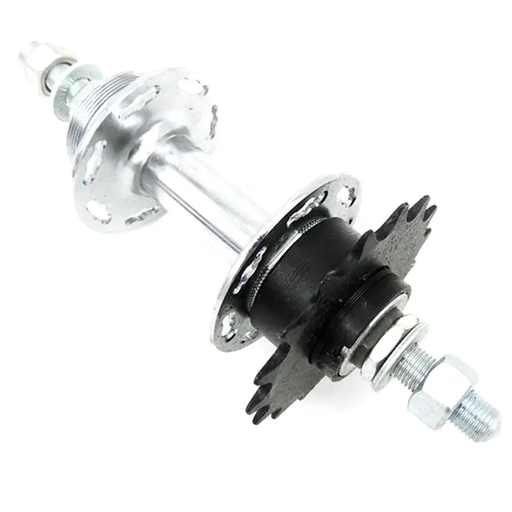 Bicycle hub 28 hole 16T freewheel linkage freewheel, steel 10mm solid