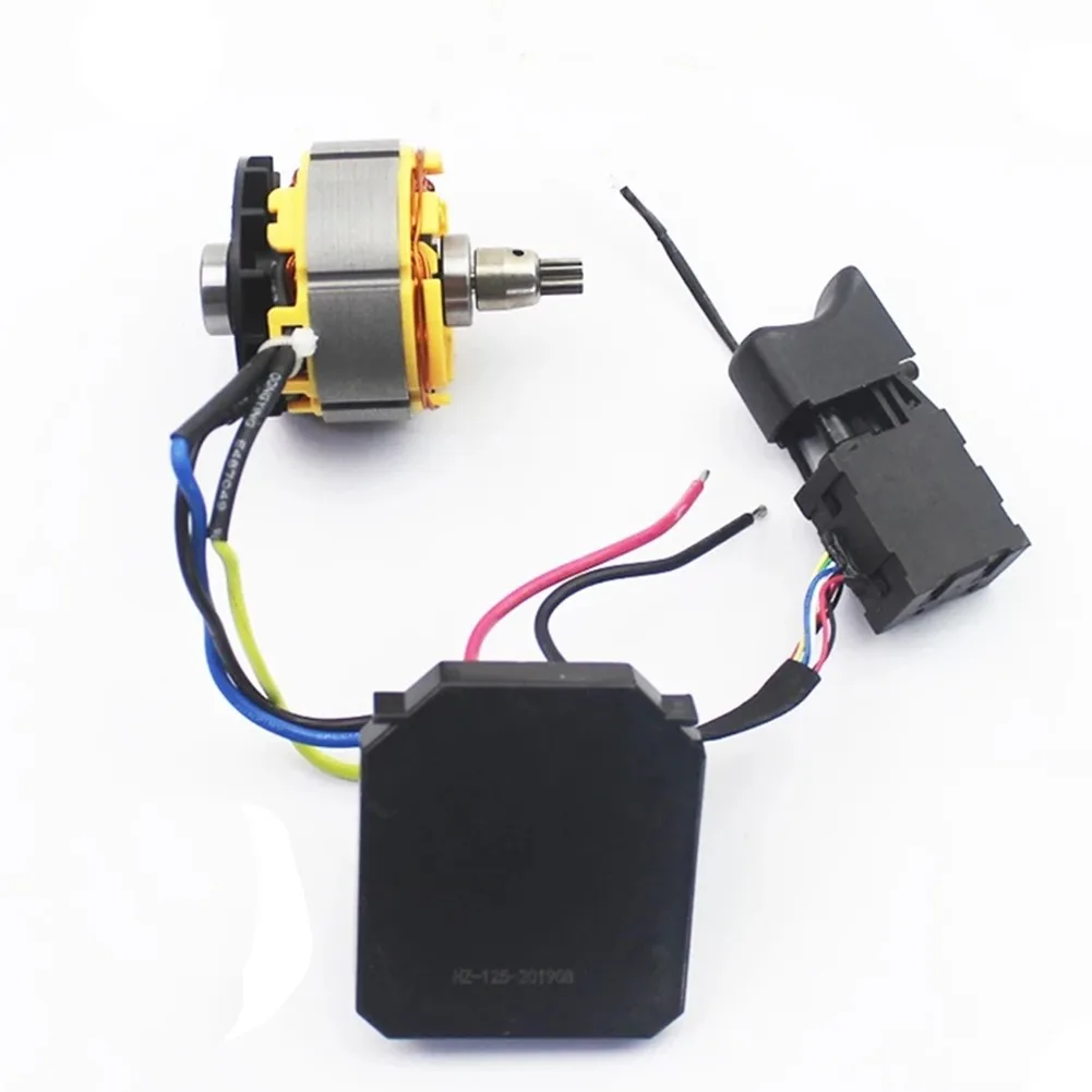 4pc/set For Dayi 2106 161 169 Brushless Electric Wrench Control Board Switch Motor Gear Angle Grinder Polishing Power Tools Part