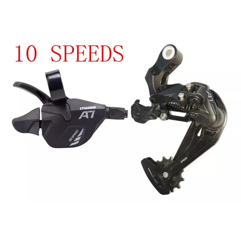 

LTWOO Bicycle 10 SpeedTrigger Shifter Rear Derailleur Groupset for parts m610 m670 x5 x7 single crankset chainset 10s system
