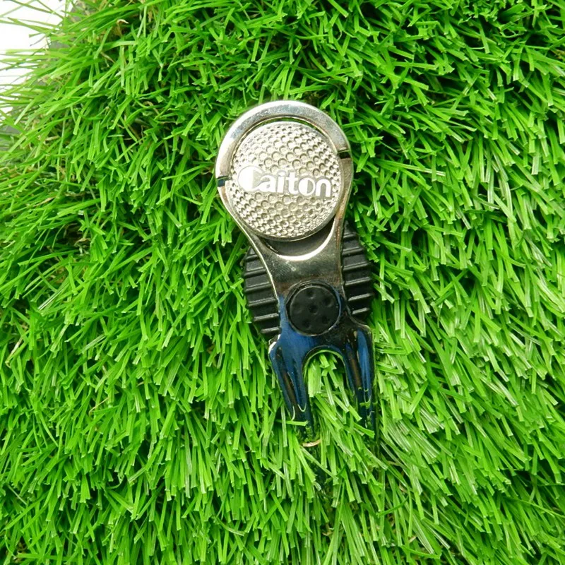 Caiton Golf Divot инструмент для ремонта шариковый вкладыш шариковый маркер Для Гольфа Вилка Комплект для гольфистов