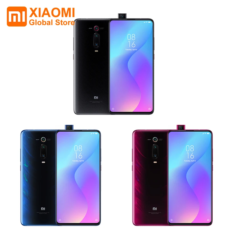Глобальная версия смартфона Xiaomi Mi 9 T (Redmi K20) Mi9 6 ГБ 64 с Полноразмерным экраном 48