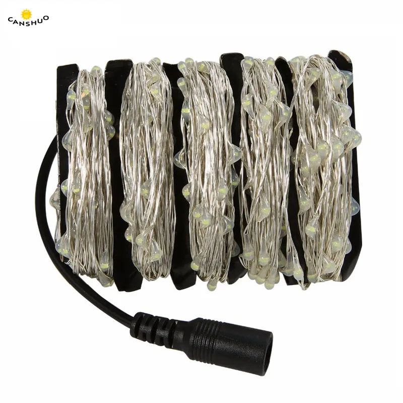 Светодиодная гирлянсветильник с медной проволокой 12 В постоянного тока 5/10/20/30/50