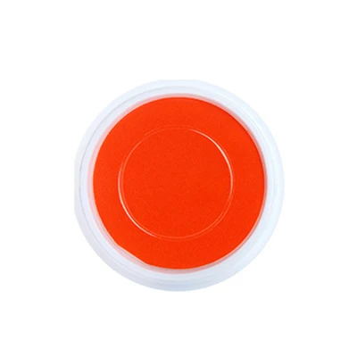 Orange Нетоксичный отпечаток руки сувенир уход за младенцем отпечаток руки литой набор новорожденный чернильный коврик для новорожденных детские игрушки для младенцев подарки - Цвет: Orange