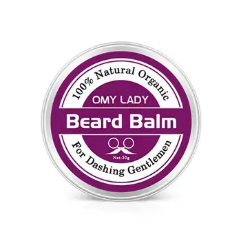 

OMY LADY Men Organic Beard Oil, Mustache Balm, Beeswax, Styling, Moisturizing, Gentle Softening, Natural Beard Balm, Beard Care