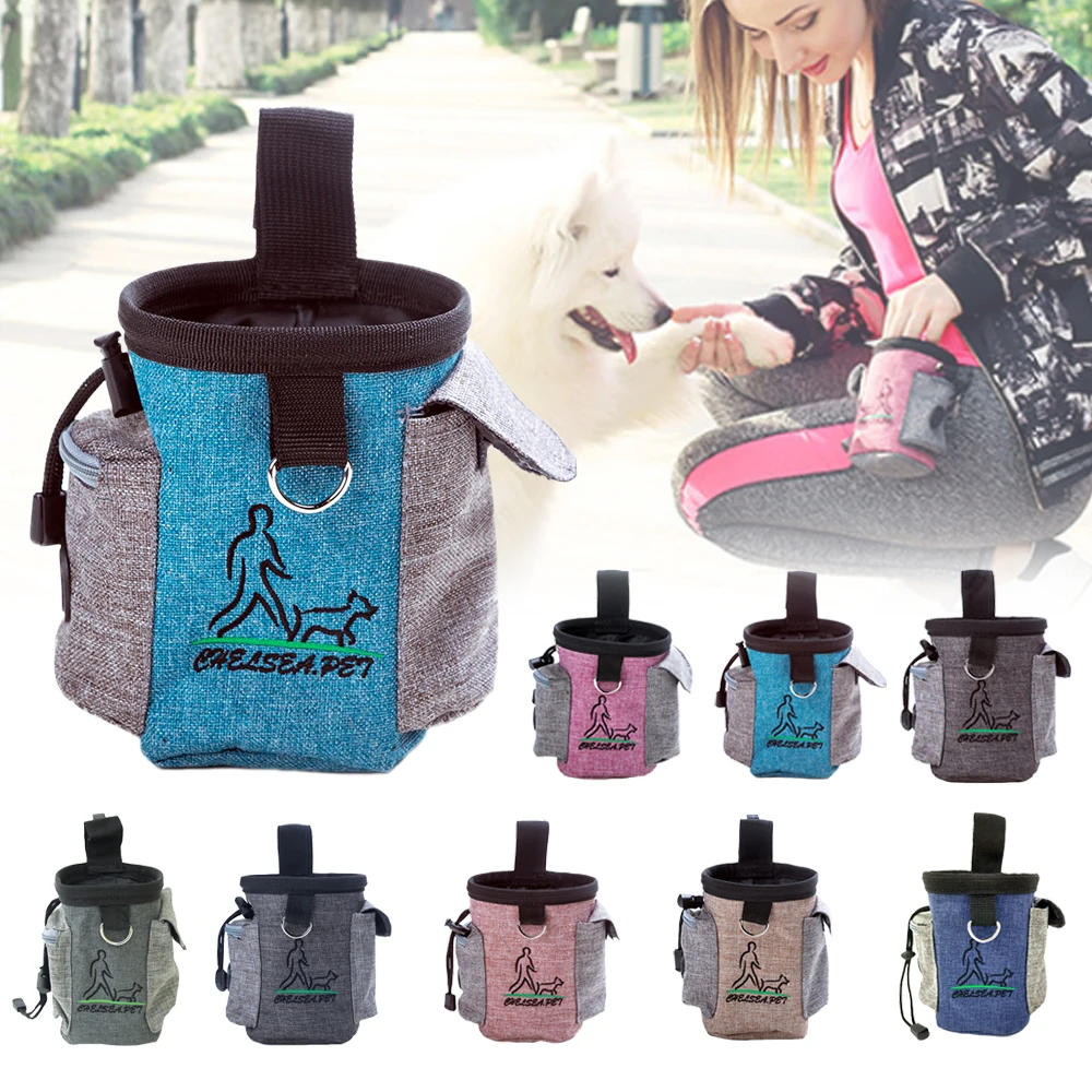 

Mini Outdoor Portable Training Dog Snack Bag Pet Supplies Strong Wear Resistance Large Capacity Puppy Snack Reward Waist Bag