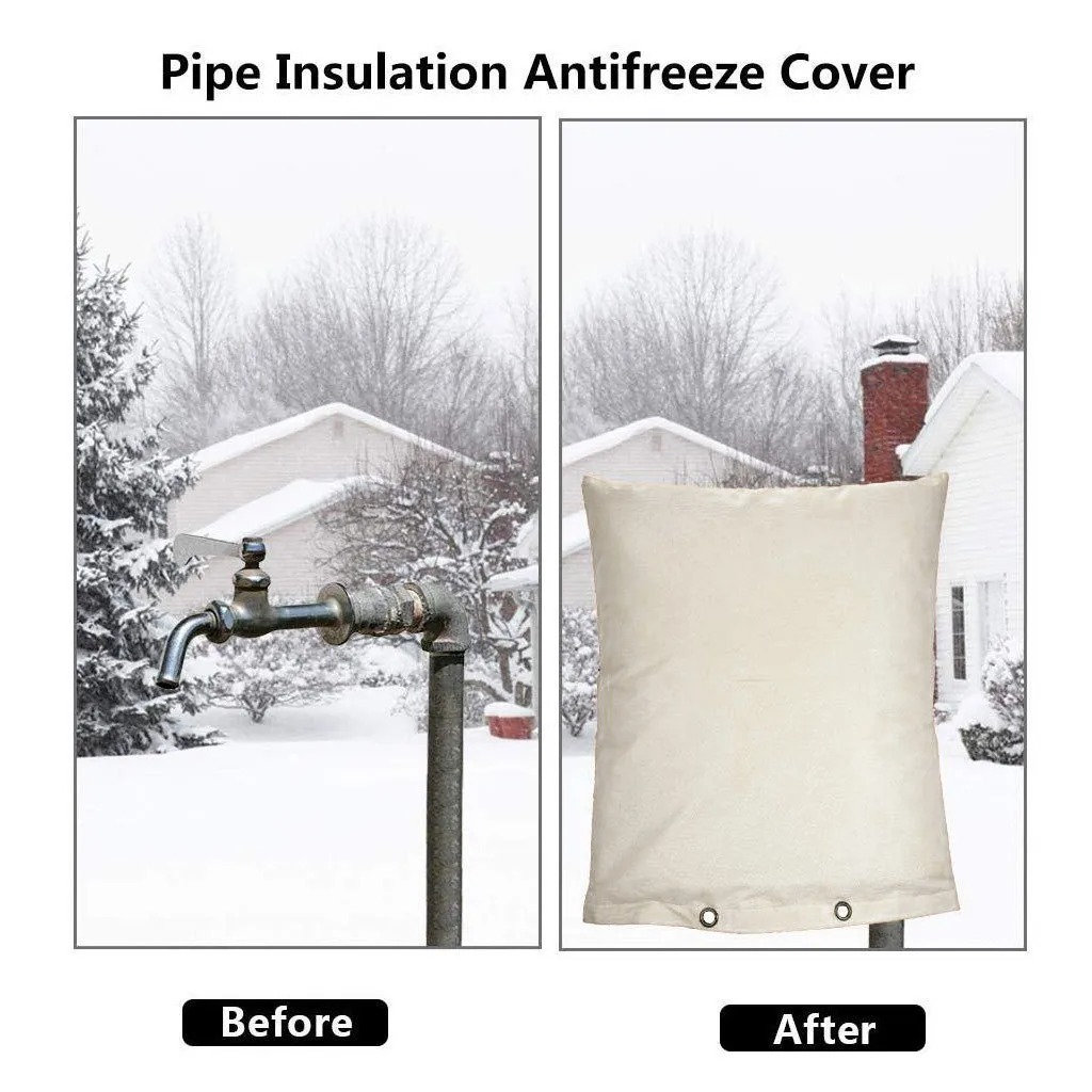 Большая защита водопроводных труб, водопроводный кран, защита водопроводных труб, замерзающая зимняя крышка, горячая Распродажа, водопроводные крышки для дома