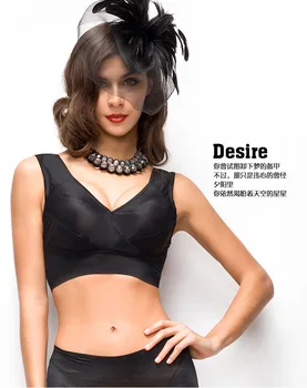 

Hot Selling Orders Exported to Japan Push up Side Drawing Underwear Non-Steel Ring Sports Vest Fitness Bra-