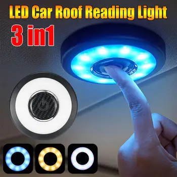 

LED Car Interior USB Charging Reading Ceiling Lamp for Honda Wugen Power Fit Jazz City Civic Inspire Accord HRV CRV Odyssey Jade