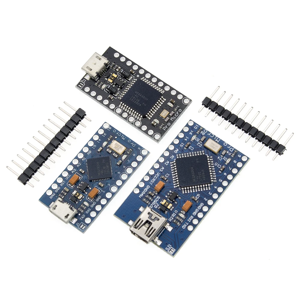 Контроллер TENSTAR ROBOT Pro Micro с Загрузчиком контроллер модуля Mega32U4 leonardo для arduino 5 В/16